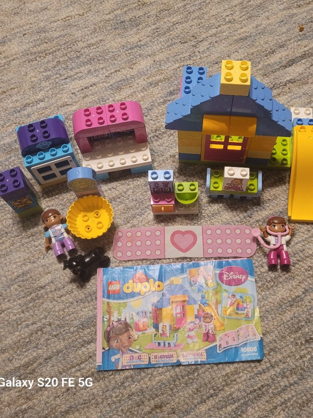 Lego Duplo Doc McStuffins 10606 and 10828(incomplete)